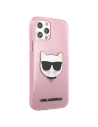 Hurtownia GSM - Etui Karl Lagerfeld KLHCP12LCHTUGLP Apple iPhone 12 Pro Max różowy/pink hardcase Glitter Choupette - KLD524PNK - {ean13} - Hurt