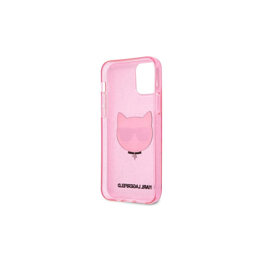 Hurtownia GSM - Etui Karl Lagerfeld KLHCP12LCHTUGLP Apple iPhone 12 Pro Max różowy/pink hardcase Glitter Choupette - KLD524PNK - {ean13} - Hurt