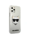 Hurtownia GSM - Etui Karl Lagerfeld KLHCP12LCHTUGLS Apple iPhone 12 Pro Max srebrny/silver hardcase Glitter Choupette - KLD525SLV - {ean13} - Hurt