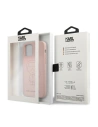 Hurtownia GSM - Etui Karl Lagerfeld KLHCP12LSILTTPI Apple iPhone 12 Pro Max Silicone Ikonik Outline růžový/pink - KLD526PNK - {ean13} - Hurt