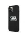 Wholesale Karl Lagerfeld KLHCP12LSLKLRBK Apple iPhone 12 Pro Max Silicone Stack Logo black - KLD527BLK - {ean13} - Hurt