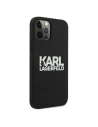 Wholesale Karl Lagerfeld KLHCP12LSLKLRBK Apple iPhone 12 Pro Max Silicone Stack Logo black - KLD527BLK - {ean13} - Hurt