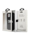 Wholesale Karl Lagerfeld KLHCP12LSLKLRBK Apple iPhone 12 Pro Max Silicone Stack Logo black - KLD527BLK - {ean13} - Hurt