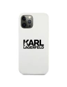 Hurtownia GSM - Etui Karl Lagerfeld KLHCP12LSLKLWH Apple iPhone 12 Pro Max Silicone Stack Logo bílý/white - KLD528WHT - {ean13} - Hurt