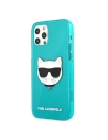 Wholesale Karl Lagerfeld KLHCP12MCHTRB Apple iPhone 12/12 Pro blue hardcase Glitter Choupette Fluo - KLD529BLU - {ean13} - Hurt
