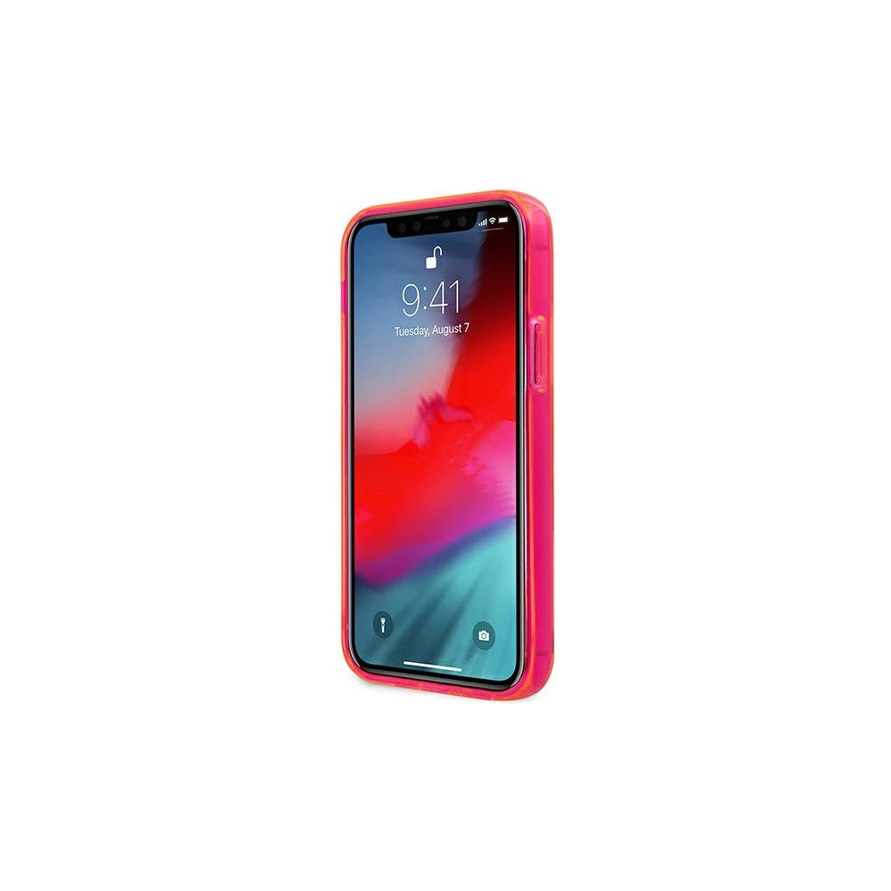 Hurtownia GSM - Etui Karl Lagerfeld KLHCP12MCHTRP Apple iPhone 12/12 Pro różowy/pink hardcase Glitter Choupette Fluo - KLD531PNK - {ean13} - Hurt