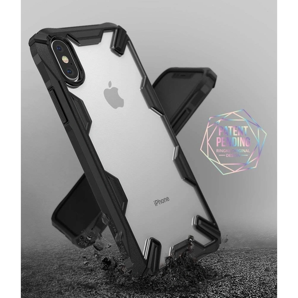 Hurtownia GSM - Etui Ringke Fusion-X iPhone XS Max 6.5 Černá - RGK745BLK - {ean13} - Hurt