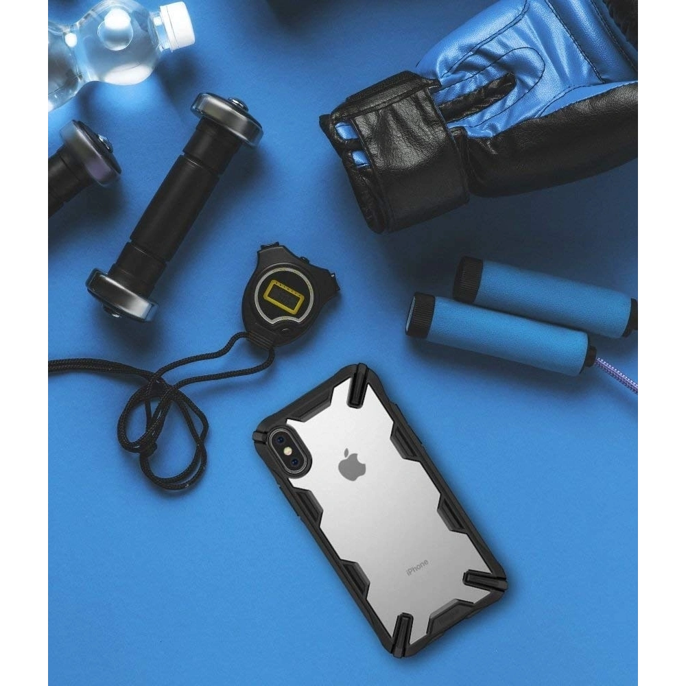 Hurtownia GSM - Etui Ringke Fusion-X iPhone XS Max 6.5 Černá - RGK745BLK - {ean13} - Hurt