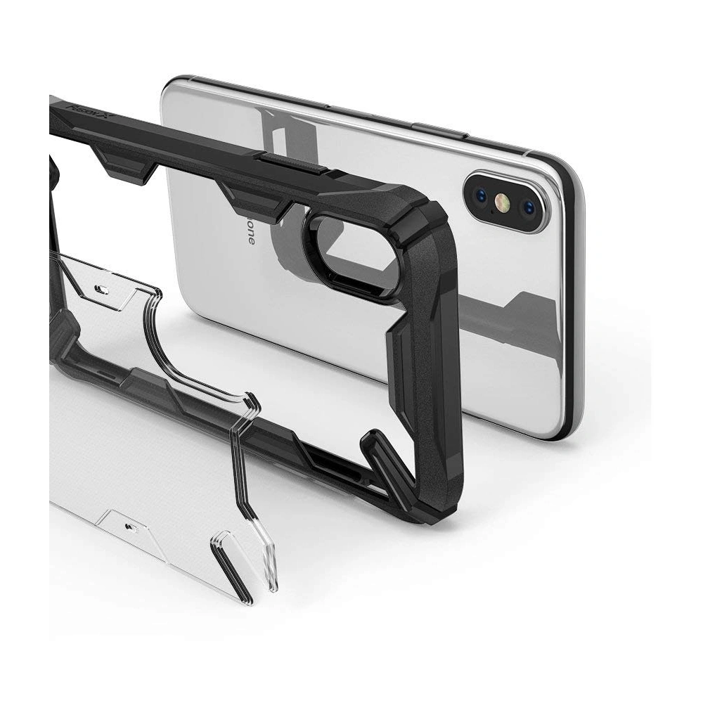 Hurtownia GSM - Etui Ringke Fusion-X iPhone XS Max 6.5 Černá - RGK745BLK - {ean13} - Hurt