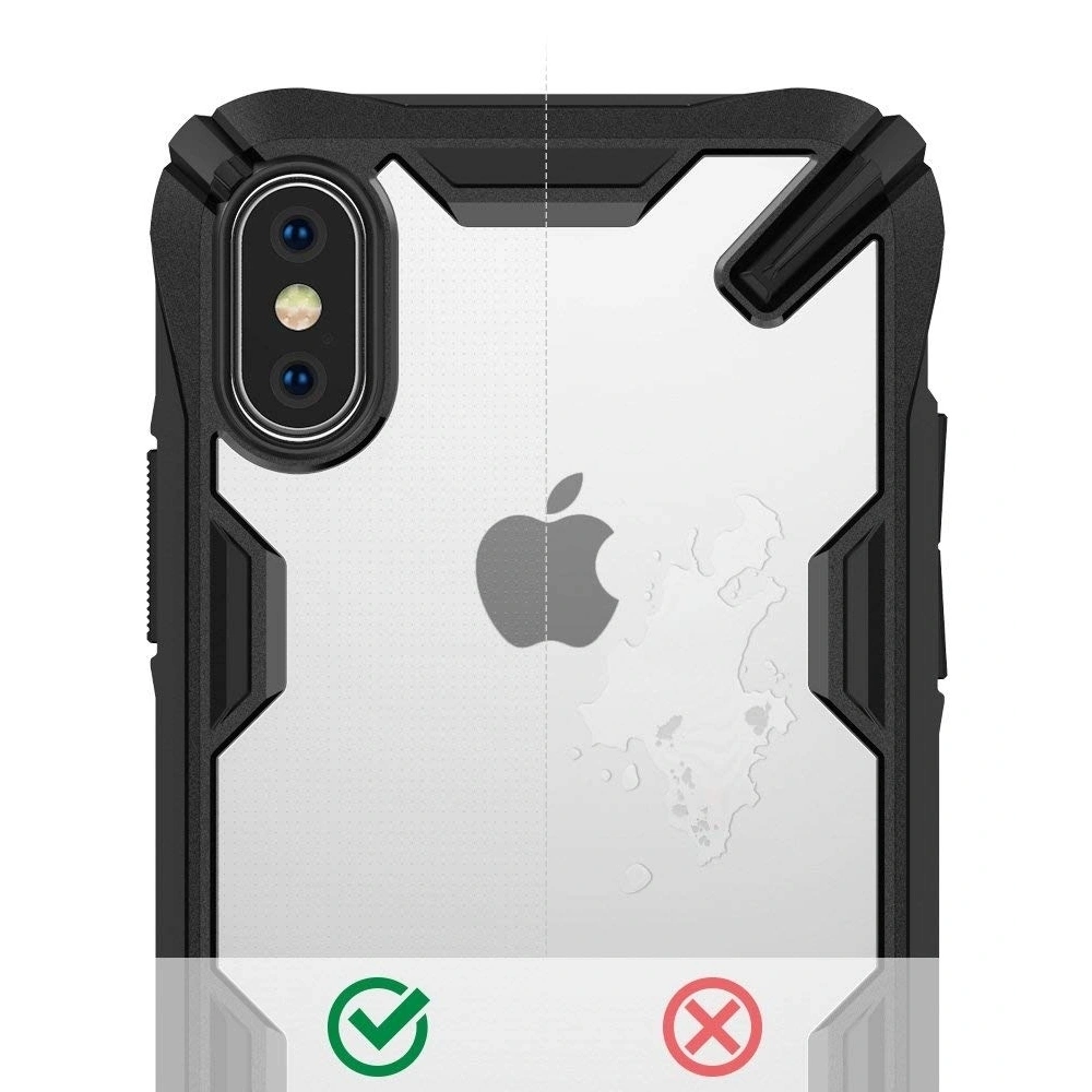 Hurtownia GSM - Etui Ringke Fusion-X iPhone XS Max 6.5 Černá - RGK745BLK - {ean13} - Hurt
