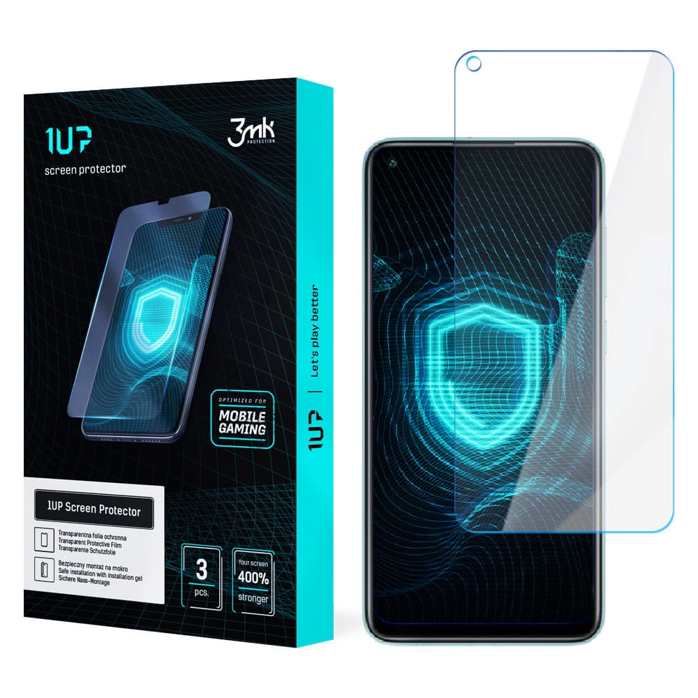 Hurtownia GSM - Ochranná fólie pro hráče 3MK 1UP Redmi Note 9 4G [3 PACK] - 3MK1722 - {ean13} - Hurt