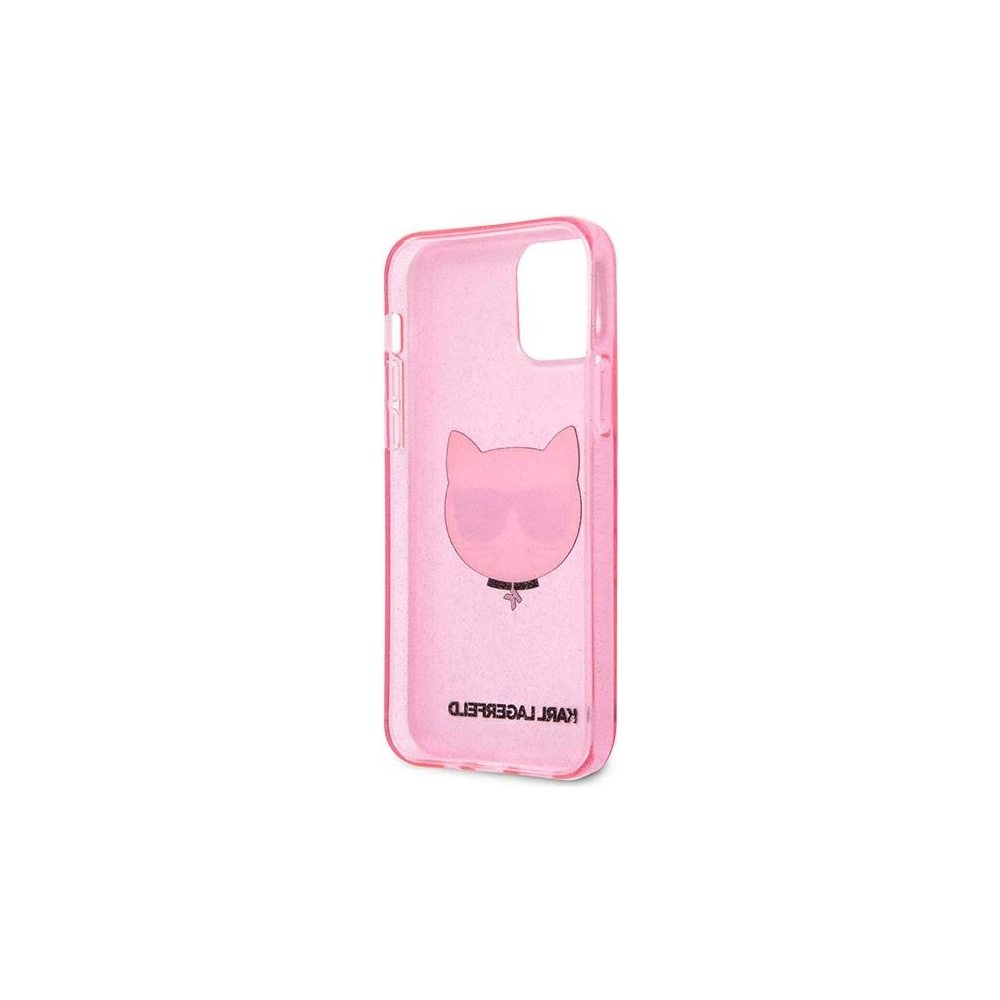 Hurtownia GSM - Etui Karl Lagerfeld KLHCP12MCHTUGLP Apple iPhone 12/12 Pro różowy/pink hardcase Glitter Choupette - KLD533PNK - {ean13} - Hurt
