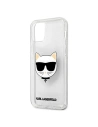 Hurtownia GSM - Etui Karl Lagerfeld KLHCP12MCHTUGLS Apple iPhone 12/12 Pro srebrny/silver hardcase Glitter Choupette - KLD534SLV - {ean13} - Hurt