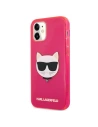 Hurtownia GSM - Etui Karl Lagerfeld KLHCP12SCHTRP Apple iPhone 12 mini różowy/pink hardcase Glitter Choupette Fluo - KLD536PNK - {ean13} - Hurt