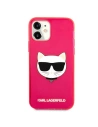 Hurtownia GSM - Etui Karl Lagerfeld KLHCP12SCHTRP Apple iPhone 12 mini różowy/pink hardcase Glitter Choupette Fluo - KLD536PNK - {ean13} - Hurt