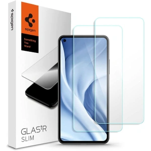 Szkło hartowane Spigen GLAS.tR Slim Xiaomi Mi 11 Lite LTE/5G [2 PACK]