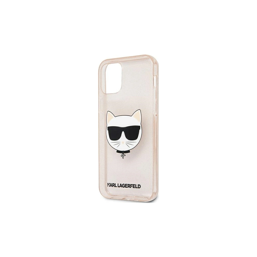Hurtownia GSM - Etui Karl Lagerfeld KLHCP12SCHTUGLGO Apple iPhone 12 mini zlatý/gold hardcase Glitter Choupette - KLD537GLD - {ean13} - Hurt
