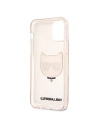Wholesale Karl Lagerfeld KLHCP12SCHTUGLGO Apple iPhone 12 mini gold hardcase Glitter Choupette - KLD537GLD - {ean13} - Hurt