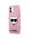Hurtownia GSM - Etui Karl Lagerfeld KLHCP12SCHTUGLP Apple iPhone 12 mini różowy/pink hardcase Glitter Choupette - KLD538PNK - {ean13} - Hurt