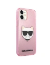Hurtownia GSM - Etui Karl Lagerfeld KLHCP12SCHTUGLP Apple iPhone 12 mini różowy/pink hardcase Glitter Choupette - KLD538PNK - {ean13} - Hurt