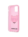 Hurtownia GSM - Etui Karl Lagerfeld KLHCP12SCHTUGLP Apple iPhone 12 mini różowy/pink hardcase Glitter Choupette - KLD538PNK - {ean13} - Hurt