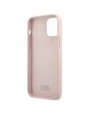 Hurtownia GSM - Etui Karl Lagerfeld KLHCP12SSILTTPI Apple iPhone 12 mini Silicone Ikonik Outline różowy/pink - KLD539PNK - {ean13} - Hurt