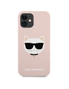 Hurtownia GSM - Etui Karl Lagerfeld KLHCP12SSLCHLP Apple iPhone 12 mini hardcase jasno różowy/light pink Silicone Choupette - KLD540PNK - {ean13} - Hurt