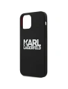 Hurtownia GSM - Etui Karl Lagerfeld KLHCP12SSLKLRBK Apple iPhone 12 mini Silicone Stack Logo černý/black - KLD541BLK - {ean13} - Hurt