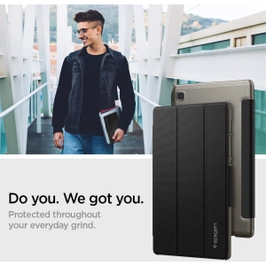 Hurtownia GSM - Etui Spigen Liquid Air Folio Samsung Galaxy Tab A7 Lite 8.7 Black - SPN1630BLK - {ean13} - Hurt