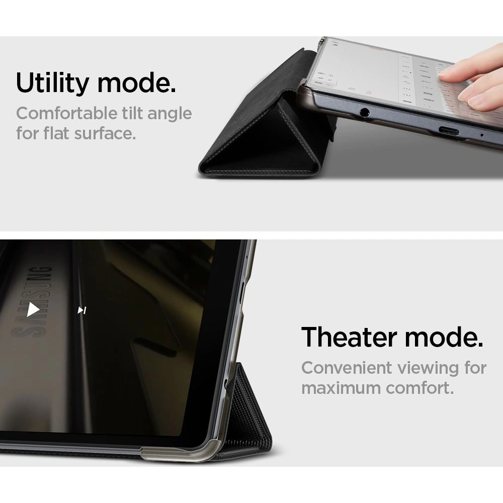 Hurtownia GSM - Etui Spigen Liquid Air Folio Samsung Galaxy Tab A7 Lite 8.7 Černé - SPN1630BLK - {ean13} - Hurt