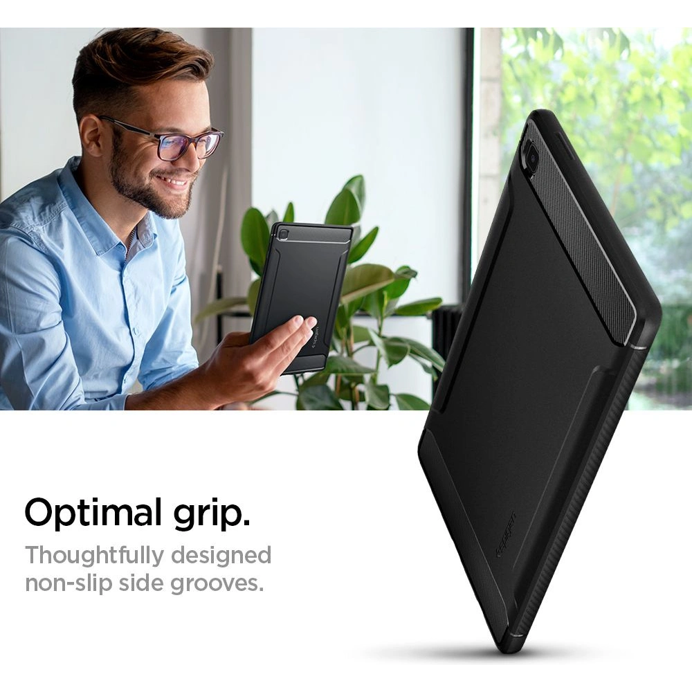 Hurtownia GSM - Etui Spigen Rugged Armor Samsung Galaxy Tab A7 Lite 8.7 Matná černá - SPN1631BLK - {ean13} - Hurt