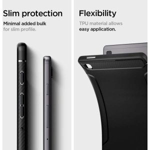 Hurtownia GSM - Etui Spigen Rugged Armor Samsung Galaxy Tab A7 Lite 8.7 Matná černá - SPN1631BLK - {ean13} - Hurt