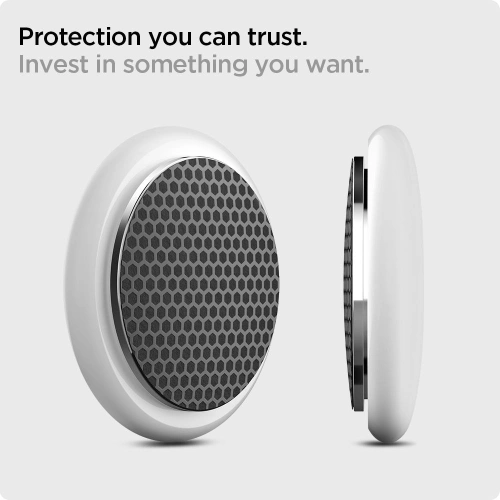 Folia hydrożelowa Spigen Airskin Apple AirTag Carbon Black [4+4 PACK]