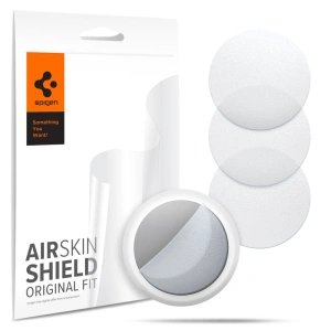 Hydrogelová fólie Spigen Airskin Apple AirTag Matná čirá [4+4 PACK]