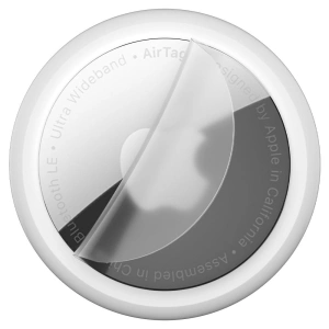 Hydrogelová fólie Spigen Airskin Apple AirTag Matná čirá [4+4 PACK]