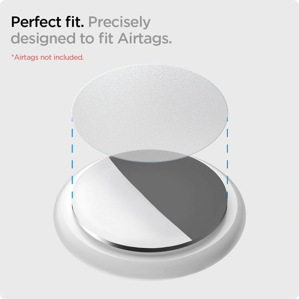 Hurtownia GSM - Hydrogelová fólie Spigen Airskin Apple AirTag Matná čirá [4+4 PACK] - SPN1633MCL - {ean13} - Hurt