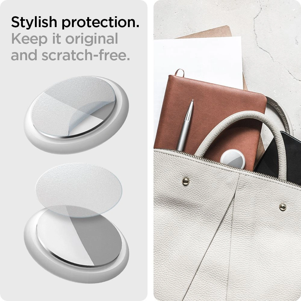 Hurtownia GSM - Hydrogelová fólie Spigen Airskin Apple AirTag Matná čirá [4+4 PACK] - SPN1633MCL - {ean13} - Hurt
