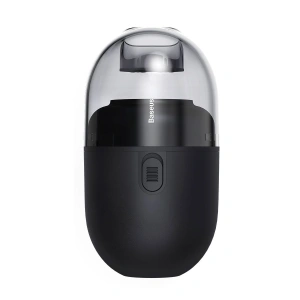 Bezprzewodowy mini odkurzacz biurkowy Baseus Capsule C2, 700Pa, bateryjny 2xAA (czarny)