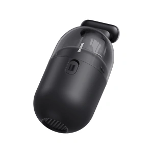 Bezprzewodowy mini odkurzacz biurkowy Baseus Capsule C2, 700Pa, bateryjny 2xAA (czarny)