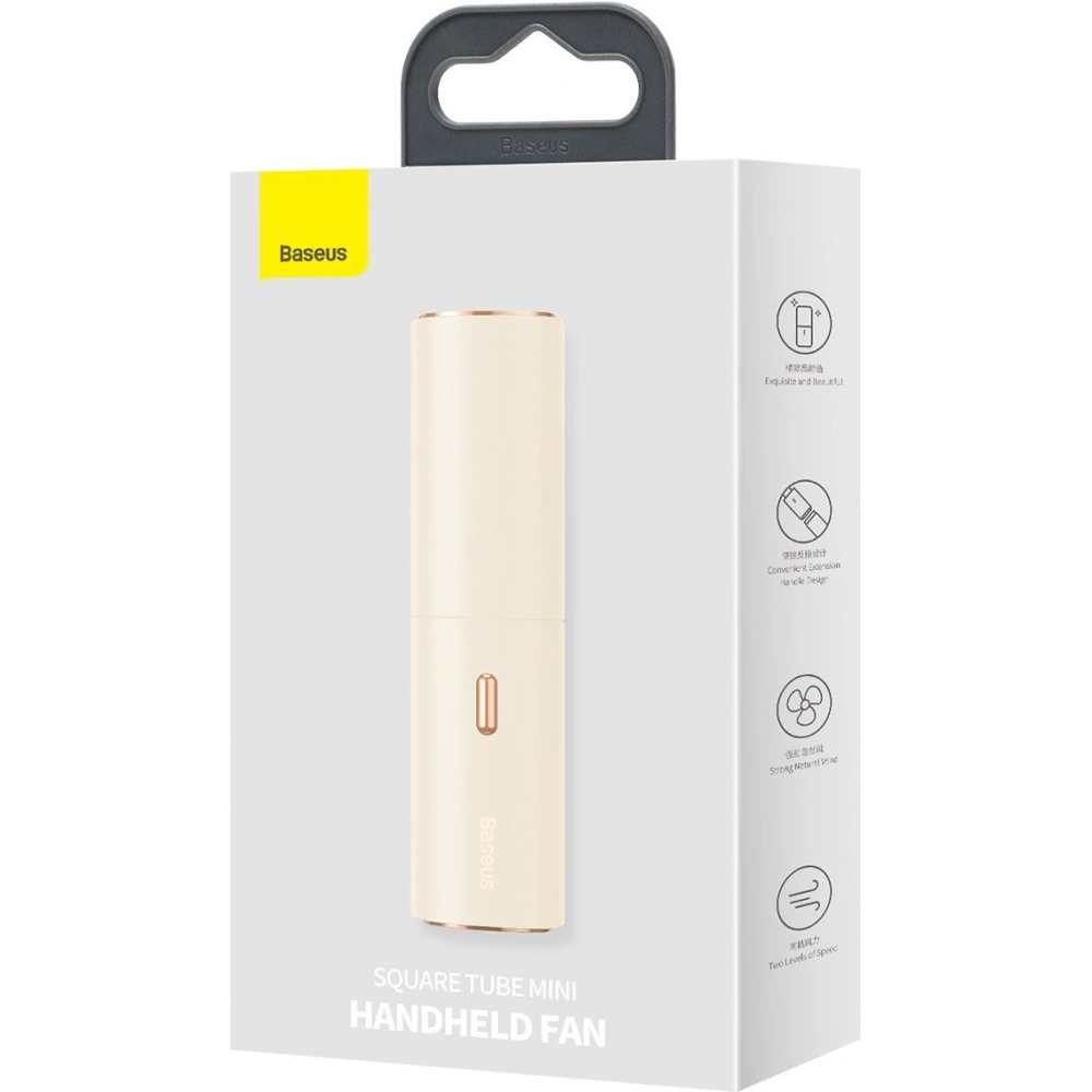 Hurtownia GSM - Přenosný ruční ventilátor Baseus Square Tube (zlatý) - BSU2704WHT - {ean13} - Hurt
