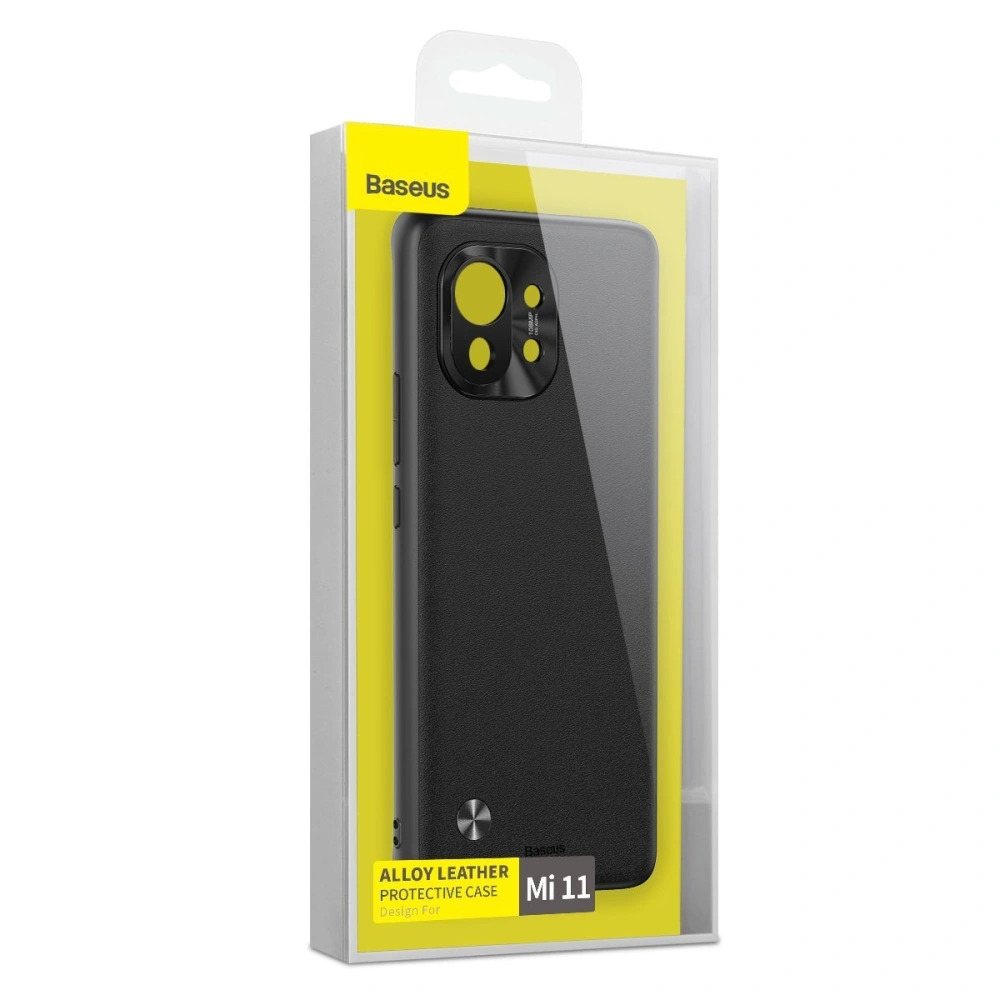 Hurtownia GSM - Etui Baseus Alloy Leather Xiaomi Mi 11 (černé) - BSU2706BLK - {ean13} - Hurt