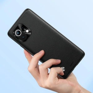Hurtownia GSM - Baseus Xiaomi Case Alloy Leder Mi 11 (schwarz) - BSU2706BLK - {ean13} - Hurt