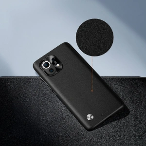 Hurtownia GSM - Baseus Xiaomi Case Alloy Leder Mi 11 (schwarz) - BSU2706BLK - {ean13} - Hurt