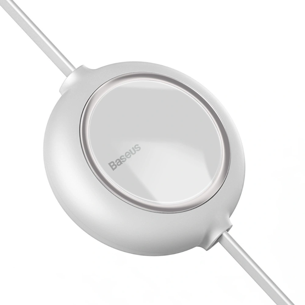 Hurtownia GSM - Kabel USB 3w1 Baseus Bright Mirror, micro USB / Lightning / USB-C, plochý, 3.5A, 1.2m (bílá) - BSU2708WHT - {ean13} - Hurt