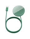 Ładowarka indukcyjna z magnesem Baseus Simple Mini, MagSafe, 15W (green)