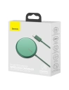 Wholesale Ładowarka indukcyjna z magnesem Baseus Simple Mini, MagSafe, 15W (green) - BSU2710GRN - {ean13} - Hurt