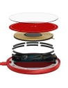 Wholesale Baseus Simple Mini Wireless Charger MagSafe, 15W (red) - BSU2711RED - {ean13} - Hurt