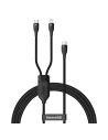 Wholesale Baseus Flash Series 2-in-1 Cable Type-c to 2x Type-C, 100W, 1.5m Black - BSU2713BLK - {ean13} - Hurt