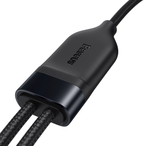 Kabel USB-C Baseus Flash Series 2w1 USB-C / Lightning, 100W, 1.2m (czarny)