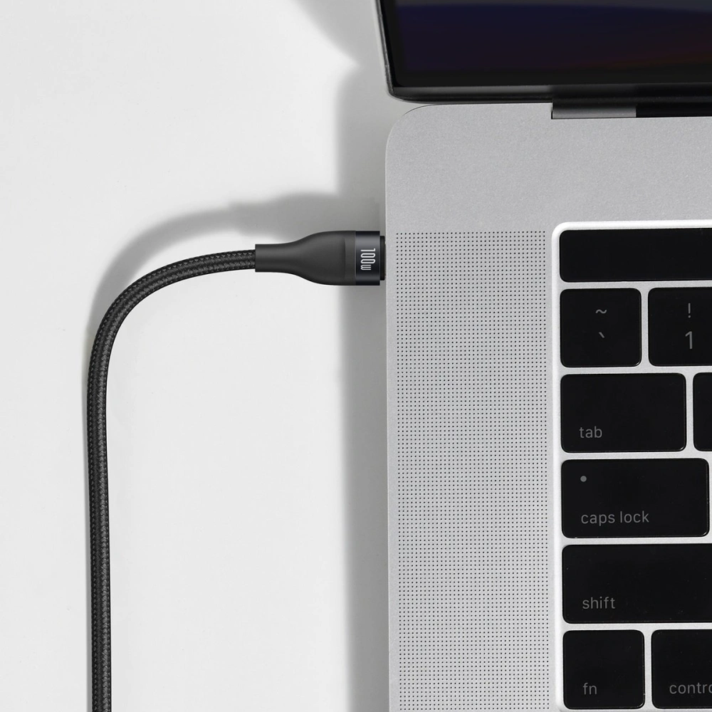 Hurtownia GSM - Kabel USB-C Baseus Flash Series 2w1 USB-C / Lightning, 100W, 1.2m (černý) - BSU2713BLK - {ean13} - Hurt